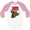 super turtle bros raph 3/4 Sleeve Shirt