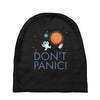 spacex don't panic in space Baby Beanies