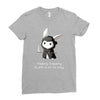 grim bunny Ladies Fitted T-Shirt