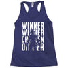 winner winner chicken dinner 3 Racerback Tank