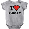 i love kuwait Baby Onesie