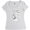 god save the quinn Women's Triblend Scoop T-shirt