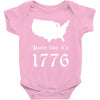 party like it's 1776 Baby Onesie