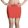 i love you(r dog) Mini Skirts