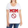 I Am A Mom Against Vaping Ladies Curvy T-Shirt