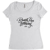 brushpen l Women's Triblend Scoop T-shirt