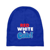 red white and cute Baby Beanies