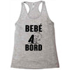 bebe a bord Racerback Tank