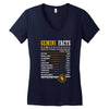 Gemini Facts Servings Per Container Women's V-Neck T-Shirt