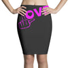 fuck love party Pencil Skirts