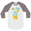 space cat 3/4 Sleeve Shirt