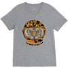 Astronaut Helmet Tiger Versace V-Neck Tee