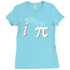 be rational get real t shirt funny math tee pi nerd nerdy geek shirt h Ladies Fitted T-Shirt