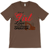 Just A Girl In Love With Her Heavy Equıpment Operator T-Shirt