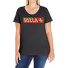 red rizla, ideal gift or birthday present Ladies Curvy T-Shirt
