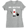 mr dexter Ladies Fitted T-Shirt