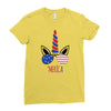 4th of July Ladies Fitted T-Shirt