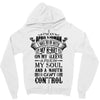 I Am An April Woman Zipper Hoodie