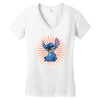 Stitch Women's V-Neck T-Shirt