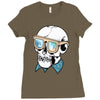 skull holiday Ladies Fitted T-Shirt
