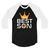 The Best Son 3/4 Sleeve Shirt