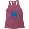 my favorite exercise is video games Racerback Tank