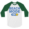 beach mode on 3/4 Sleeve Shirt
