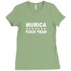 Murica Ladies Fitted T-Shirt