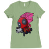 lil big mouth Ladies Fitted T-Shirt