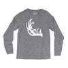 deer antler with buck forest Long Sleeve Shirts