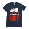 lunch lady Ladies Fitted T-Shirt
