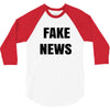 fake news 3/4 Sleeve Shirt