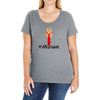 handsome Ladies Curvy T-Shirt