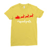 squadgoals santa Ladies Fitted T-Shirt
