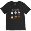 cupcakes V-Neck Tee