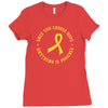 Ewing Sarcoma Awareness Ladies Fitted T-Shirt