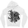 lion zentangle Zipper Hoodie
