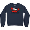 old and crabby Crewneck Sweatshirt