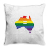 Lgbt Equality Australia Throw Pillow