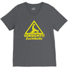 vorsicht zuchtbulle funny V-Neck Tee