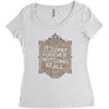 only forever Women's Triblend Scoop T-shirt