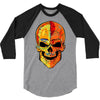 skull 3/4 Sleeve Shirt