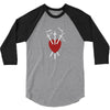 three of swords 3/4 Sleeve Shirt