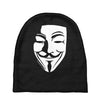 v per vendetta face film horror cinema&amp;tv Baby Beanies