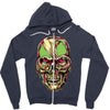 zombie look Zipper Hoodie