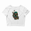 minion boba fett Crop Top