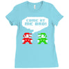 come at me bro Ladies Fitted T-Shirt