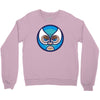 lucha libre   blue Crewneck Sweatshirt