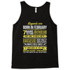 Legends Are Born In February Tank Top