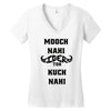 mooch nahi toh kuch nai Women's V-Neck T-Shirt